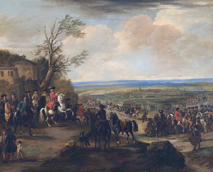  The Duke of Marlborough at the Battle of Oudenaarde